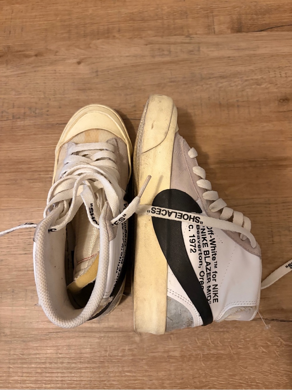 Off-white x Blazer nikes